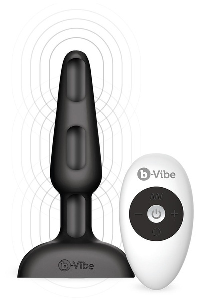 Korek analny Trio Plug Black b-Vibe