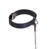 LOCKINK Collar with Leash Set Black