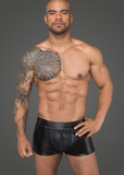 Szorty męskie H058 Shorts powerwetlook 3D net S Noir Handmade