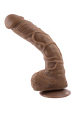 Dildo 25 Cm Flexskin Poseable True Feel Dark Gender X