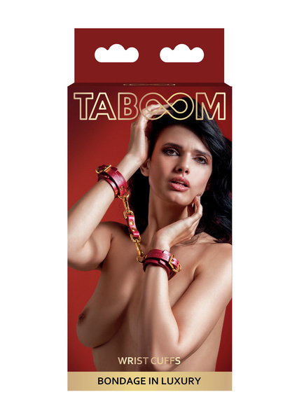 Taboom Wrist Cuffs Red