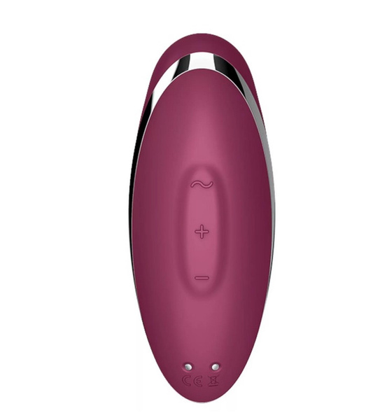 Clitoral Stimulator Tap & Climax 2 Red Satisfyer