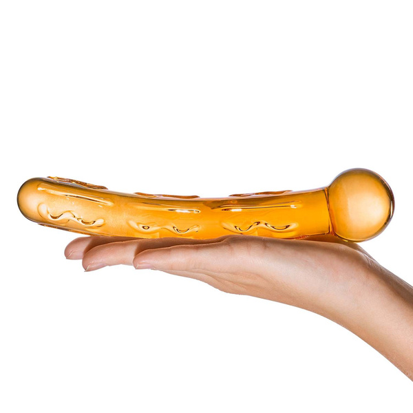 Glas - Orange Tickler Glass Dildo