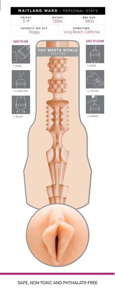 Masturbator Girls Maitland Ward Toy Meets World Fleshlight