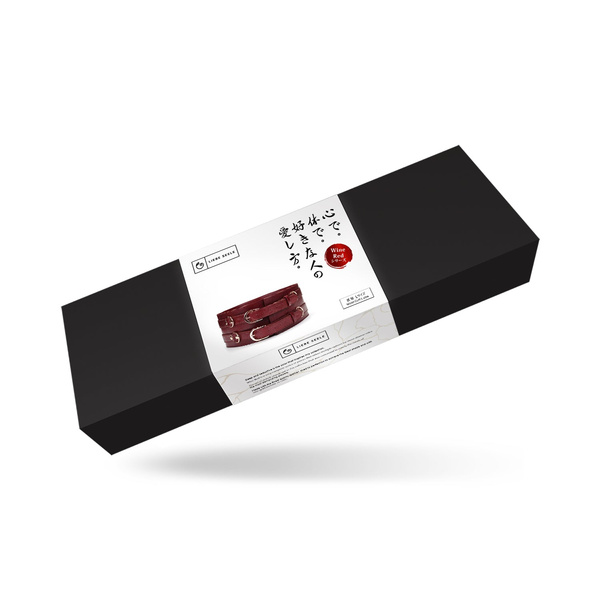 Pas Do Krępowania Wine Red Waist Cuff L Size Liebe Seele
