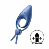 Wibrujący pierścień erekcyjny Sniper Blue Satisfyer