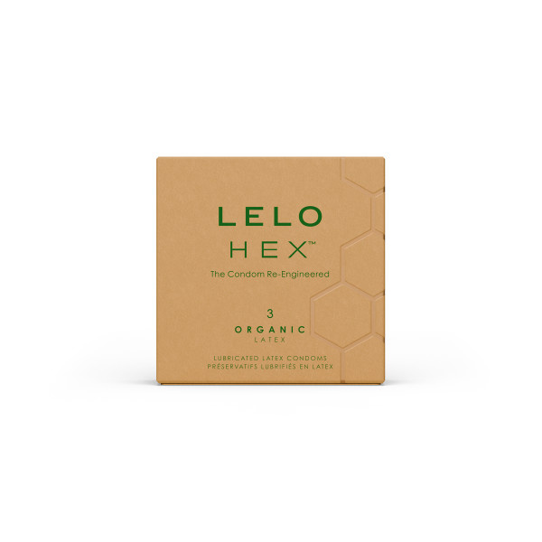 Prezerwatywy organiczne HEX Organic Condoms 3 pack LELO