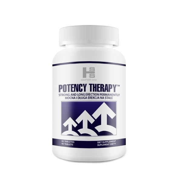 Potency Therapy Suplement Wzmacniający Erekcję 60Tabletek SHS