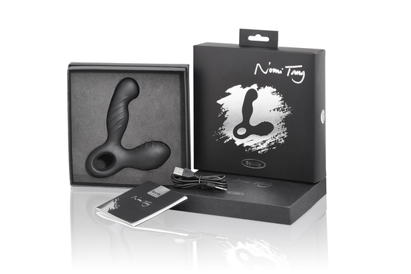 Nomi Tang Spotty rotacyjny masażer prostaty czarny