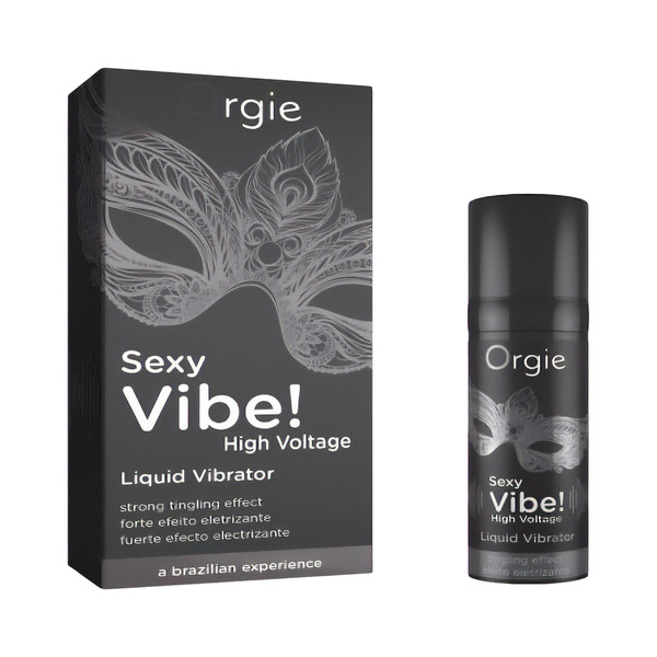 Sexy Vibe! High Voltage Liquid Vibrator 15 ml