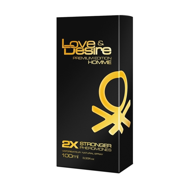 Perfumy Z Feromonami Męskimi Love&Desire Gold Homme 100Ml SHS