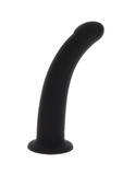 Silikonowe Dildo Strap-On Dong Black Medium Taboom