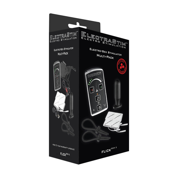 Zestaw do elektrostymulacji Flick Stimulator Multi-Pack EM60-M Gen 2 ElectraStim