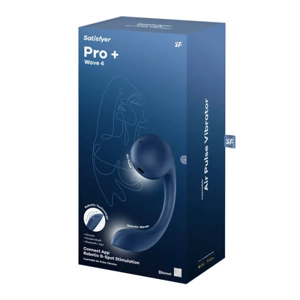 Satisfyer Pro+ Wave 4 Connect App dark blue
