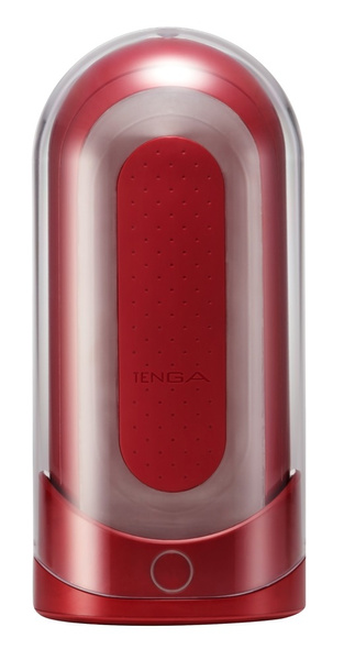 Tenga Flip 0 Red Warmer Package