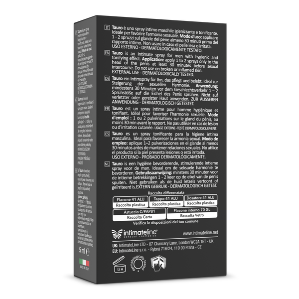 Skoncentrowany Spray Tauro Extra Power 5Ml IntimateLine