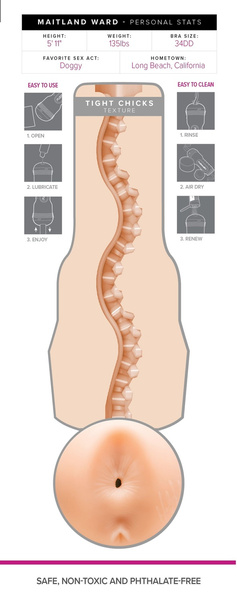 Masturbator Girls Maitland Ward Tight Chicks Fleshlight