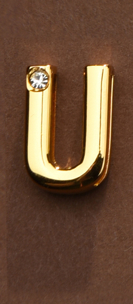 Letter for Personalizing Collar or Handcuffs Upko Letter U UPKO
