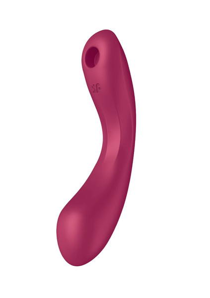 Satisfyer Curvy Trinity 1 Red multifunction vibrator