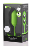 Korek analny Snug Plug 3 Lime b-Vibe