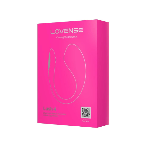 Lovense app-controlled egg vibrator Lush 4