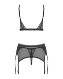 Shibu 3-piece set black L/XL Obsessive