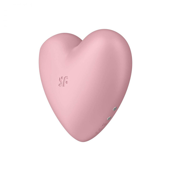 Clitoral Stimulator Cutie Heart Light Red Satisfyer