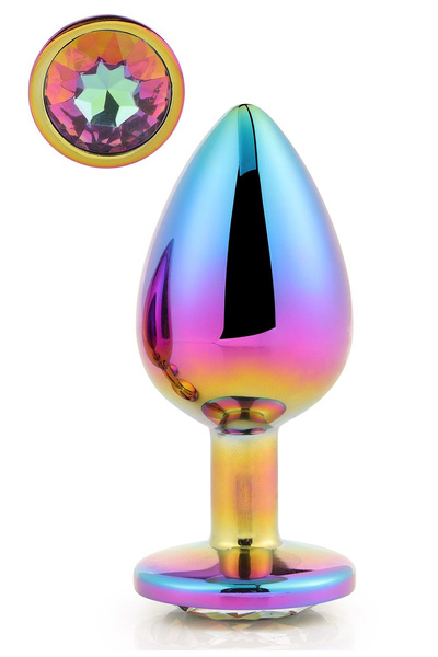 DREAMTOYS GLEAMING LOVE MULTICOLOUR PLUG LARGE
