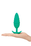 Korek analny Twist Texture Plug Green b-Vibe