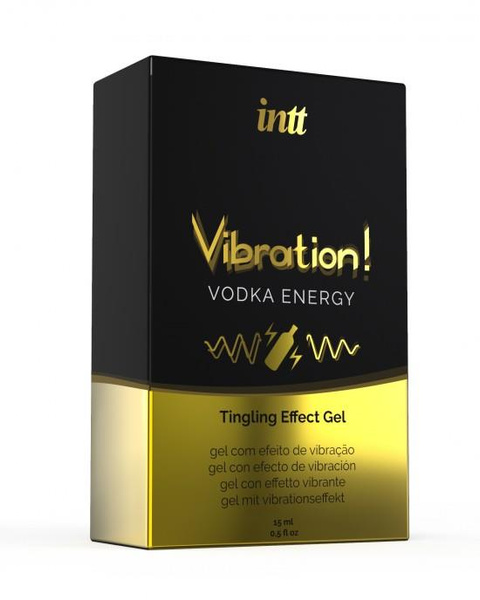 Żel Stymulujący Chłodzący Vibration! Vodka 15 Ml intt
