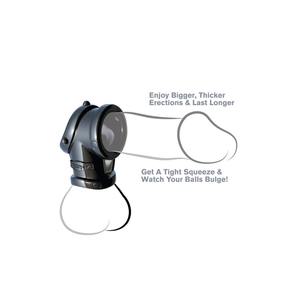 Pierścień Fantasy C-Ringz Cock Pipe With Ball-Stretcher Pipedream