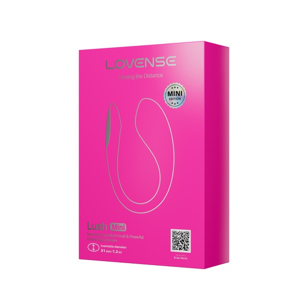 Lovense app-controlled egg vibrator Lush mini