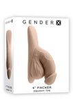 Fantom Penisa 4 Inch Packer Light Flesh Gender X
