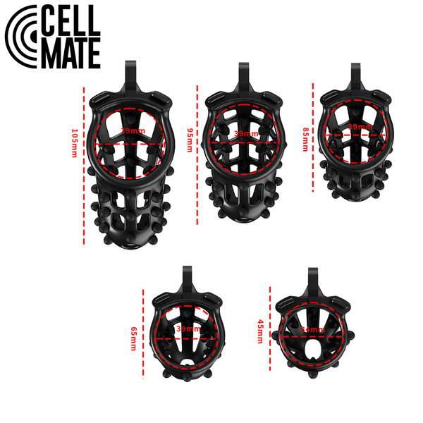 FlexiSpike Chastity Cage Size 2 CELLMATE