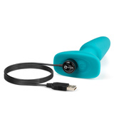 Korek analny Rimming Plug 2 Teal b-Vibe