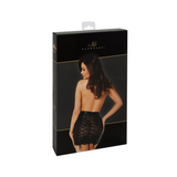 Skirt F341 Corset Mini Skirt M Noir Handmade