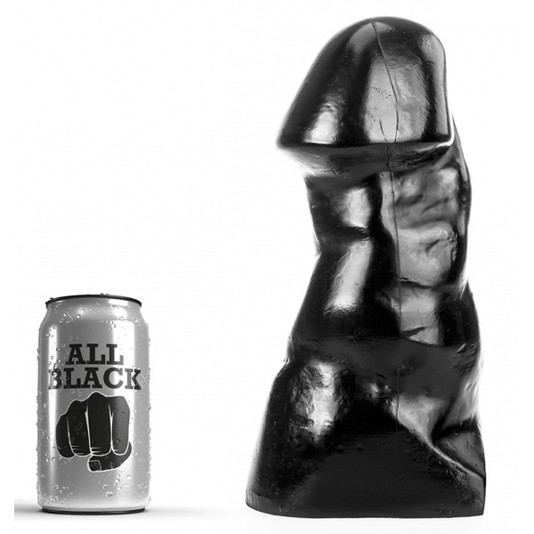 Dildo AB58 Cum Gun 23 x 10.5cm All Black