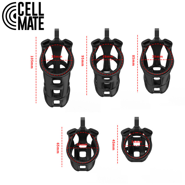 Guardian Chastity Cage Black Size 1 CELLMATE