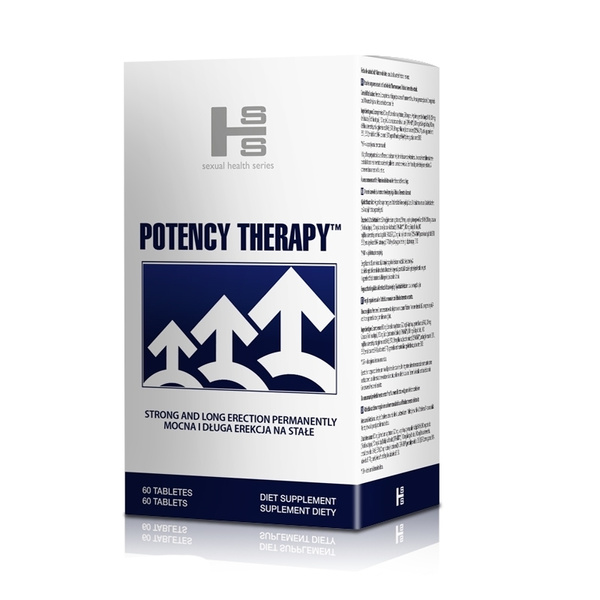 Potency Therapy Suplement Wzmacniający Erekcję 60Tabletek SHS