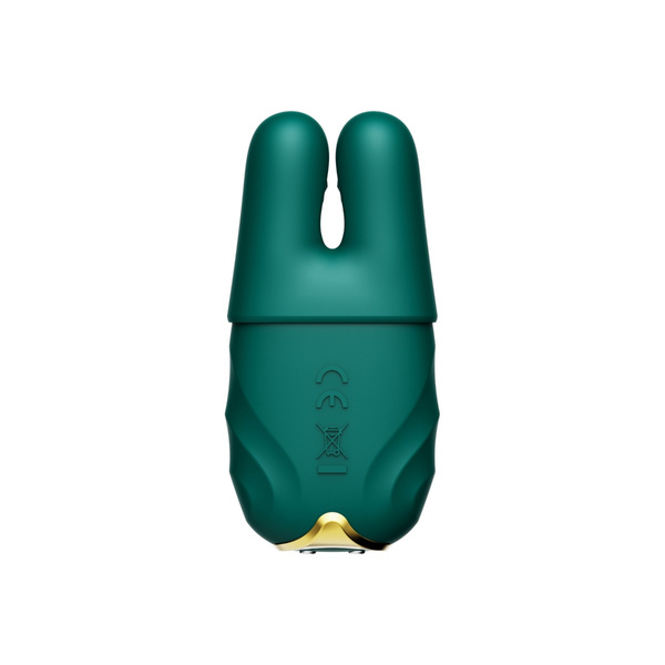 Wibrujące Klamerki Na Sutki Nave Turquoise Green Zalo