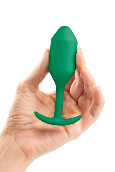 Korek analny Snug Plug 2 Green b-Vibe