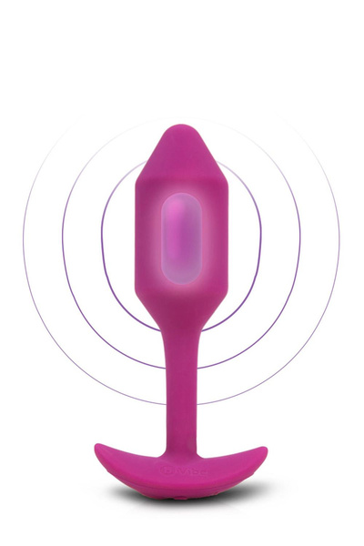 Korek analny Vibrating Snug Plug 2 Rose b-Vibe