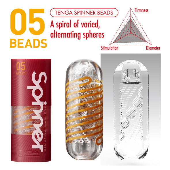 Masturbator Spinner 05 Beads Tenga