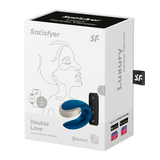 Wibrator dla par Double Love Blue Satisfyer