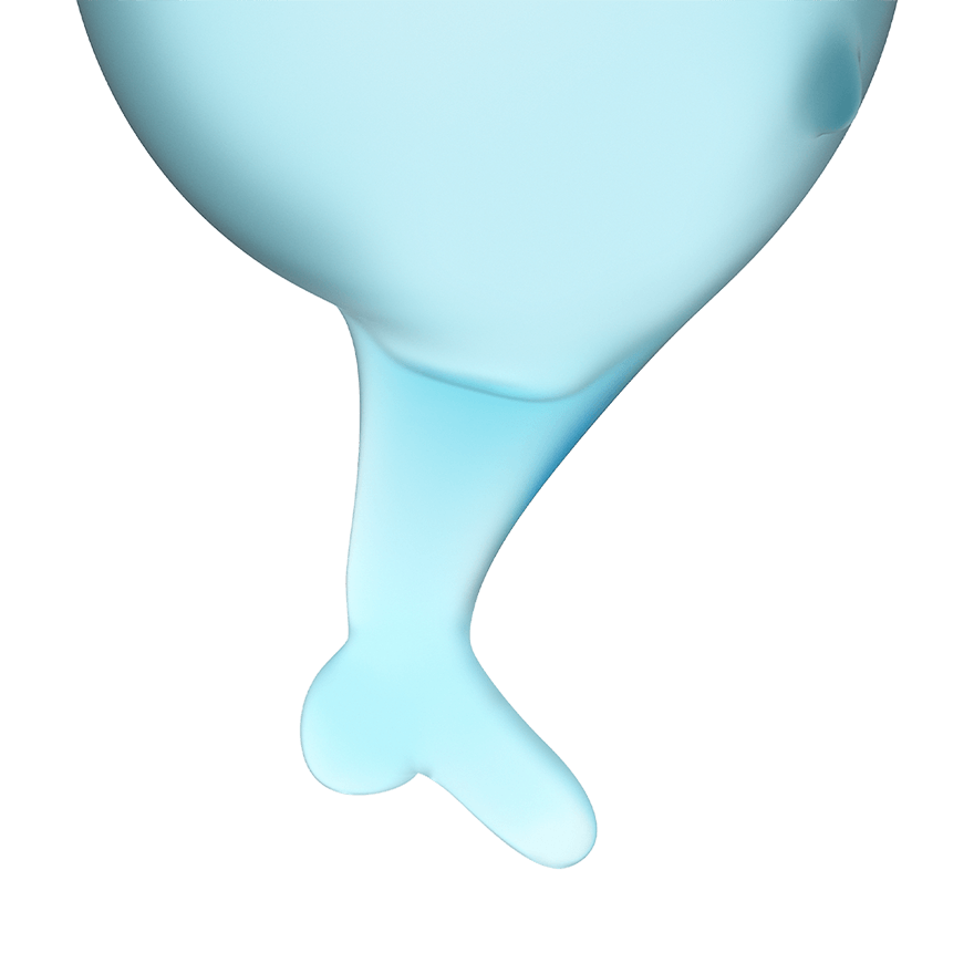 DOVELAND - Satisfyer Feel Secure sada menštruačných kalíškov svetlomodrá