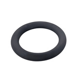 Slim Donut Silicone Cock Ring Black 45mm Brutus