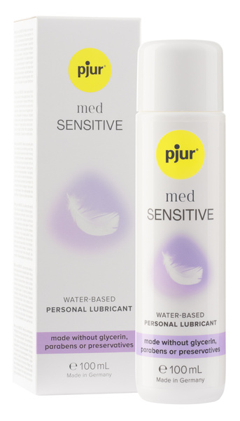 Delikatny Lubrykant Wodny Pjur Med Sensitive Glide 100 Ml Pjur