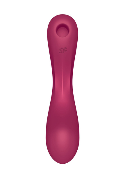 Satisfyer Curvy Trinity 1 Red multifunction vibrator
