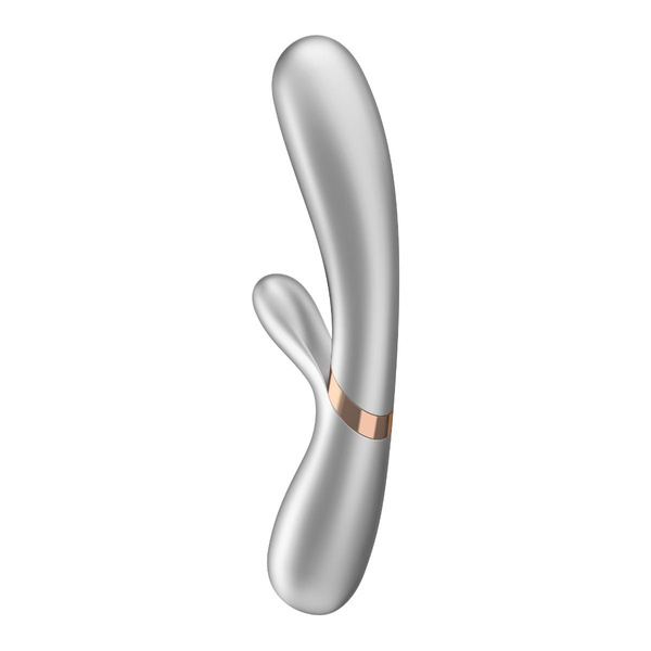 Rabbit Vibrator Hot Lover Silver/Champagne Satisfyer