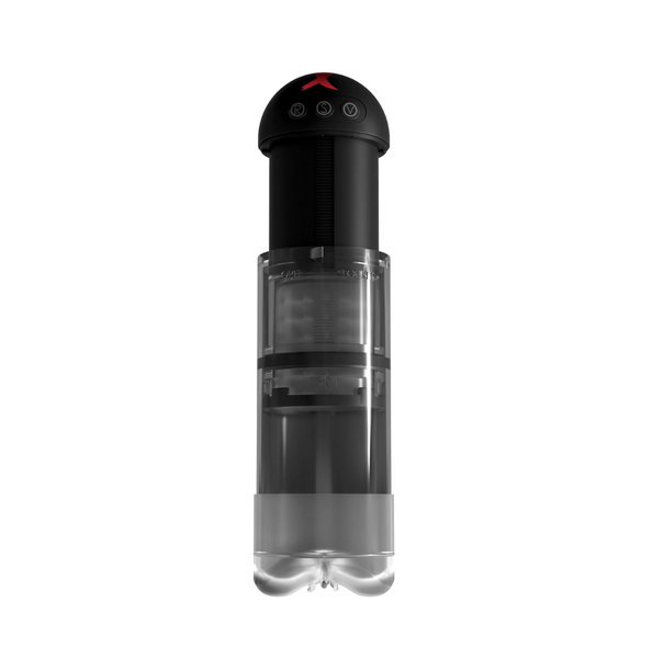 Masturbator Pdx Elite Extender Pro Vibrating Pump Clear Pipedream